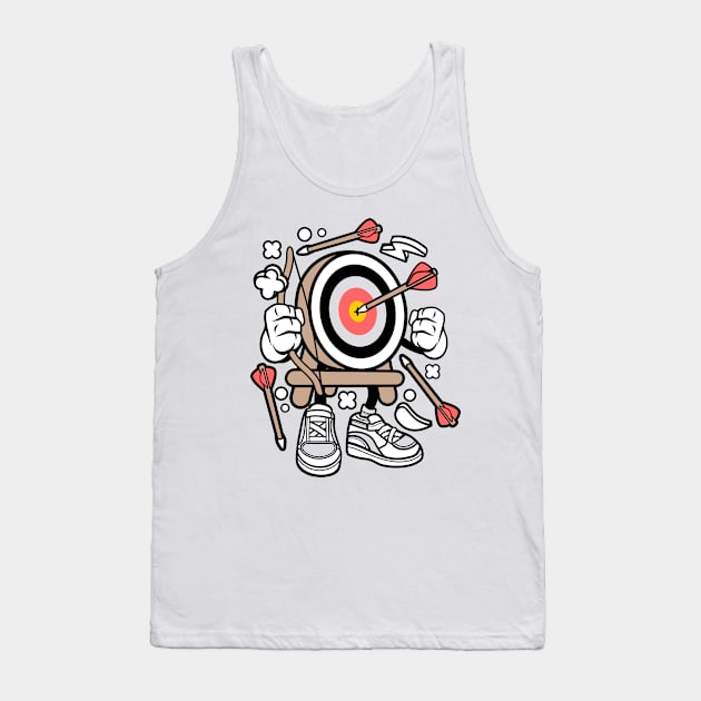 Archery Target Tank Top by Eoli Studio